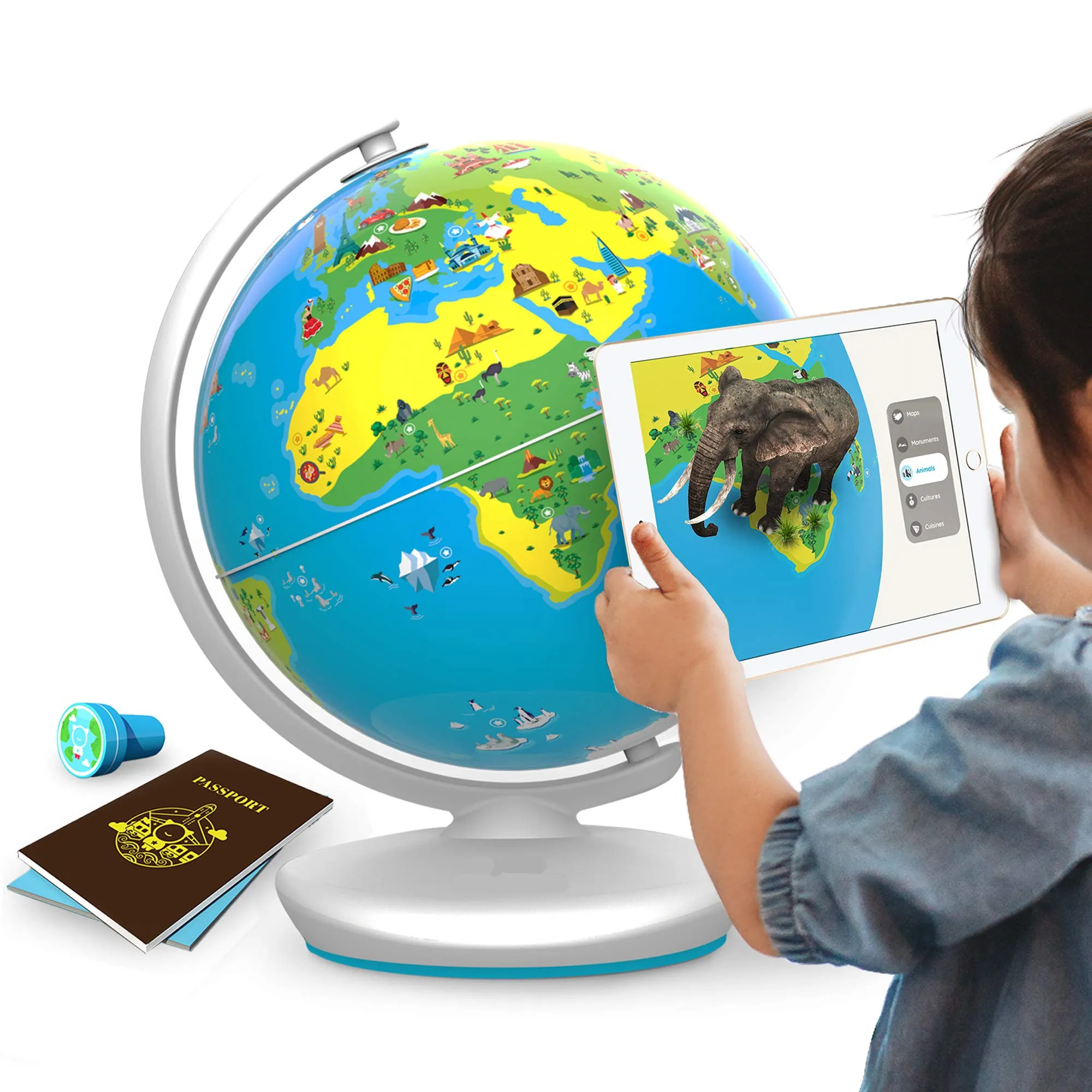 Dipper G2861-AR 28 см надувной глобус география карта мира игрушка мяч надувной пляжный мяч глобусы для детей обучающие игры образования
