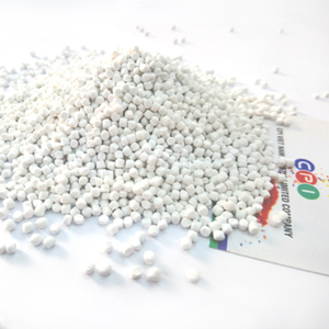 CPI White PP Filler Masterbatch Carbonato de calcio 1-3 micras Tamaño de partícula ISO9001 Certificado Virgin Gránulos Inyección Plástico - Product Image 1