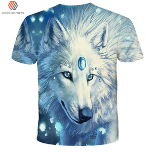 New Wholesale High Quality Cotton Polyester Custom <b>Logo</b> 3D Sublimation Pattern Men Casual T Shirt Fashion Streetwear Top - Product Image 6