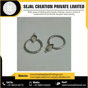 Best SellingJewelry Setting 925 Sterling Silver Jewelry Finding and Settings Precio al por mayor DE VENDEDOR y PROVEEDOR INDIOS al por mayor - Product Image 4