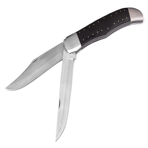 Cuchillo Plegable Gigante Hecho a Mano de 12 Pulgadas de Longitud Cerrada, Doble Hoja, OEM Disponible, Cuchillo Multifunción para Camping (smk1613) - Product Image 1
