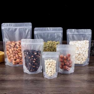 Custom PE Food Zipper Clear Print Stand Up Pouch Zip Lock Packaging Plastic Transparent <b>Bag</b> with Zipper Top Vietnam Supplier - Product Image 6