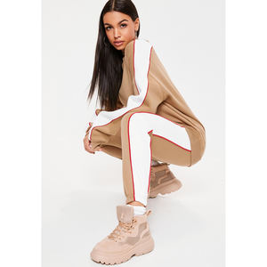 Femmes Slim Fit Sports Joggers Survêtements Poches Latérales O Cou Imprimé Casual Hommes Survêtements En Gros Respirant Jogging - Product Image 6