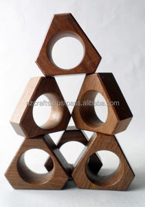Superior Quality Round Wood Napkin Rings for Daily Use and Wedding/<b>Party</b> <b>Table</b> Decoration in Stock! - Product Image 2