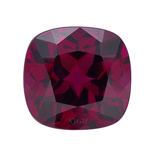 Piedra preciosa suelta facetada de alta calidad, corte de cojín de 3mm, granate de Natural rodolita, precio de fábrica al por mayor, Material de diamante rosa - Product Image 1