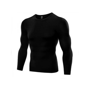 Thermal <b>Base</b> <b>Layer</b> Quick Dry Men Compression Sports Shirt Tights <b>Long</b> <b>Sleeve</b> Rash Guard protection Shirt with Custom Designing - Product Image 2