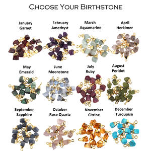 Conector de pepita de Esmeralda delicada Natural, galvanoplastia de oro, colgante hecho a mano de una sola fianza, Conector de encanto, borde dorado, dijes DIY - Product Image 6