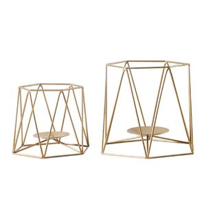 Porte-bougie plaqué or, pièces, Design tendance, à bas prix - Product Image 1