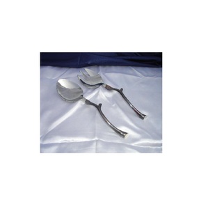 ชุดช้อนส้อมสแตนเลสตกแต่งแบบคลาสสิกคุณภาพสูงวินเทจคุณภาพสูง - Product Image 1