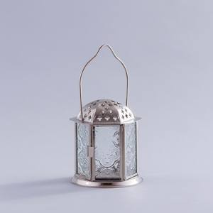 Home Decor Geometric Shaped Custom Iron Hanging <b>Lantern</b> Metal Candle Holders High Quality Tabletop - Product Image 4