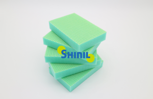 Multi purpose double side effect kitchen sponge <b>window</b> screen Premium 3D brite Brush sponge made in KOREA PRODUCT - Product Image 3