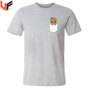 เสื้อยืดแขนสั้นของผู้ชายเสื้อยืด100% ผ้าฝ้ายสั่งทำ - Product Image 5