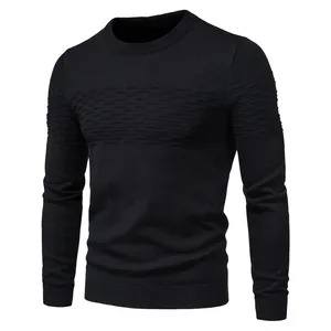 Sweat-shirt à manches longues sur mesure pour homme Tissu polyester/coton de haute qualité Col rond Coupe-vent Imperméable - Product Image 5