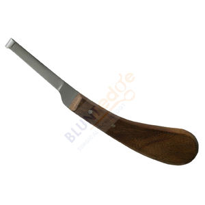 Couteau à lame en acier, boucle de couteaux en forme de cœur avec grande manche en bois, couteaux de cheval, Instruments de infirmières - Product Image 4