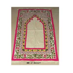 Alfombra de oración musulmana de lana - Product Image 6