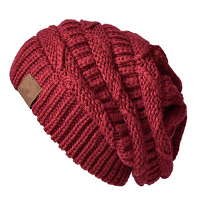Bonnet d'hiver unisexe à revers 100% coton avec logo personnalisé, durable et élégant pour le sport - Product Image 1