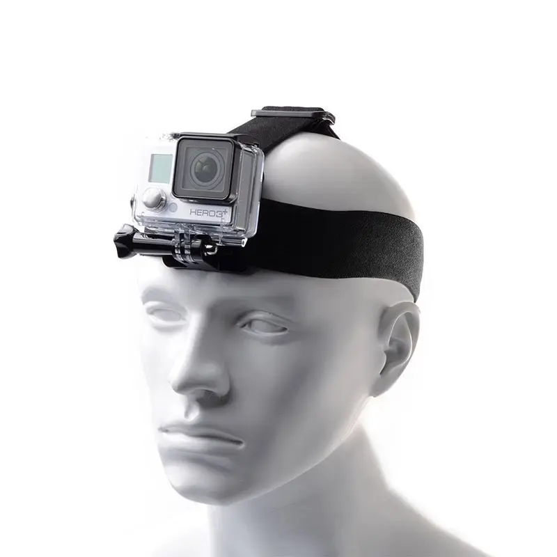B Model Elastic Adjustable Head Strap With Anti-Slide For GoPro Hero, GP24