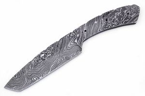 Offre spéciale Lames faites à la main en acier damassé Options OEM personnalisées Couteaux de forge confortables avec dernière conception industrielle pour le bricolage - Product Image 2