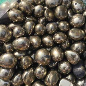 Piedra de pirita natural para curación de reiki, cristal mezclado, para meditación, superventas, venta al por mayor - Product Image 2