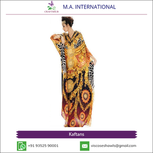 Professional Bulk Supplier Selling Finest Quality Chiffon Made Kaftans Beachwear Tops/<b>Sarongs</b> - Product Image 2