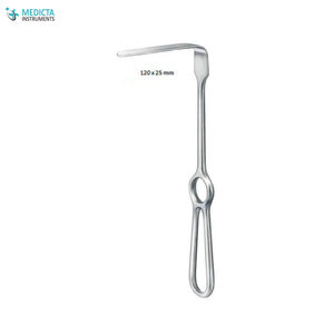 Brunner Retractor 25.5 cm - 120 x 25 mm - General Surgical Instruments - Product Image 6