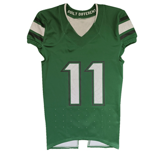 Logotipo personalizado y nombre del equipo sudaderas algodón sublimación en blanco uniforme de fútbol americano - Product Image 6