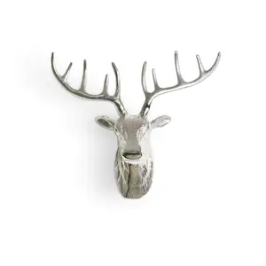 Luxury Wall Deer Face Sculpture Wall Arts For Home Decoration Indoor and Outdoor Wall Arts