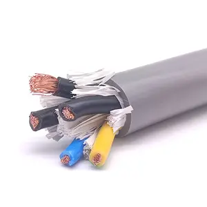 Kabel Kontrol PVC, 1.5Mm 2.5Mm 4Mm 6Mm Kabel CVV 600V Kabel Kontrol PVC Kabel Listrik Multicore