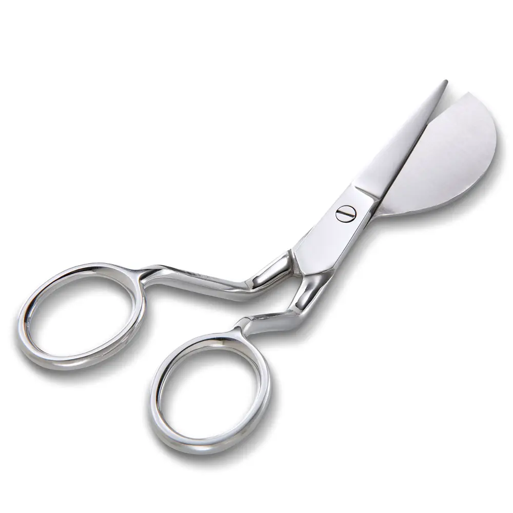 5 1/2" MULTI-ANGLED DUCKBILL APPLIQUE SCISSORS WITH BLUNT TIP