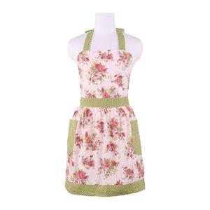 Factory custom logo 220 GSM Weight Adjustable Straps Women Home <b>Cooking</b> waterproof apron 100% Organic Cotton GOTS Certified - Product Image 2