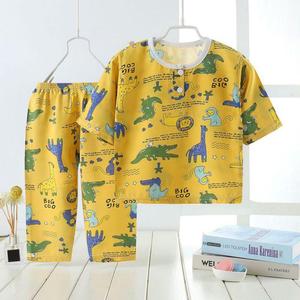Conjunto de Ropa para Niños de Alta Calidad, Orientado a la Exportación OEM, 100% Algodón, Diseño Formal a Rayas, Artículo Moderno de Bangladesh - Product Image 1