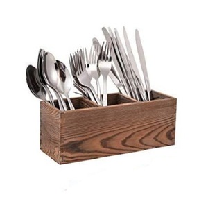 Porte-couteaux en bois et en fer de la meilleure qualité, dernier design, taille personnalisée, porte-couteaux pour cuillères et couteaux en Inde - Product Image 3