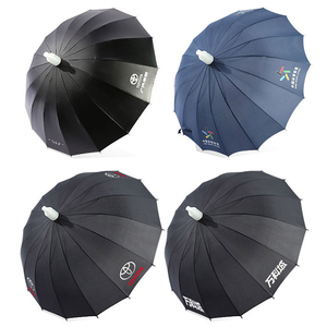 Paraguas de golf personalizado, fibra de carbono, a prueba de viento, de lujo - Product Image 4