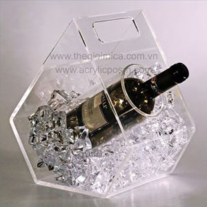 Bandeja para servir vasos de chupito con luz LED acrílica - Product Image 3