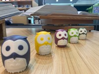 Ensemble de LOGO professionnel hibou, 20 pièces, décoration de table
