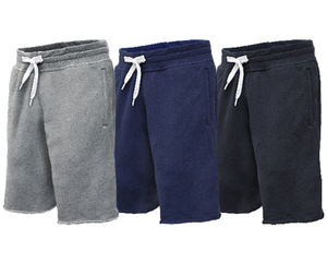 Shorts d'entraînement baggy en toile de coton polaire française respirante imprimée sur mesure pour hommes - Product Image 5