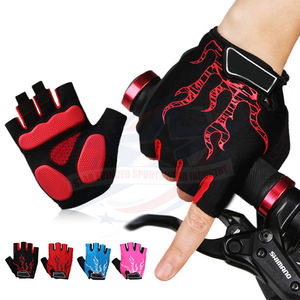 Pro Manufacture Gants de cyclisme demi-doigt de haute qualité Logo personnalisé Gants de course Vente chaude à bas prix - Product Image 2