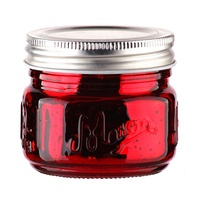 Pot de bougie décorative en verre avec couvercles, pièces, grandes bougies décoratives, verre au mercure doré, cadeaux de noël