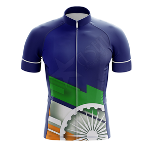 Camiseta de Ciclismo de media manga ligera de tela 100% poliéster, Jersey personalizado con diseño de logotipo, conjunto de Jersey de ciclismo de montaña - Product Image 1