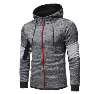 Vente en gros de sweats à capuche en tissu super doux, respirants, confortables et majestueux, avec fermeture éclair et évacuation de l'humidité pour tenue décontractée - Product Image 4