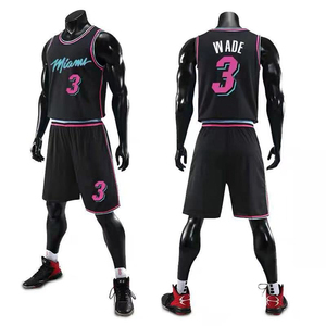 Ensembles d'uniformes de basketball personnalisés 100 % polyester, grandes tailles, respirants, antibactériens, séchage rapide, sans manches, unisexe, adulte - Product Image 1