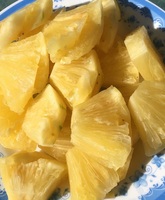 Verse ananas uit Vietnam (Binh Duong) van het merk Viet Delta, beste kwaliteit, 15 cm, 0,5 kg, 45 dagen houdbaarheid // NICKY