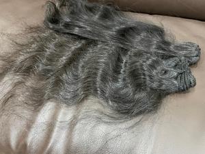 ผู้ผลิตผมมนุษย์บริสุทธิ์ธรรมชาติในเจนไนที่มีคุณภาพสูง12A เกรดการรวมกลุ่มต่อผมสีดำธรรมชาติผมหยิก - Product Image 2