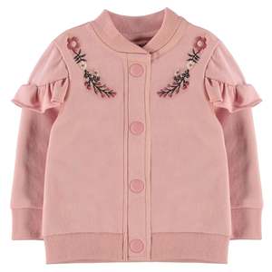 Conjunto de 3 Piezas de Forro Polar para Bebé Niña, Ropa de Invierno, Conjunto de Forro Polar para Niñas, Conjunto de Ropa Infantil con Estampado y Bordado Informal BD - Product Image 2