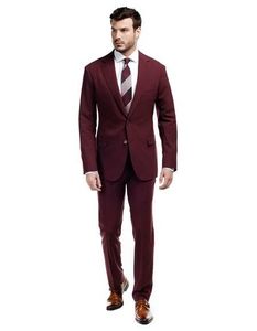 Wholesale maroon suit To Add Class To 