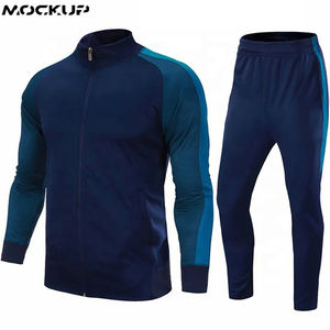 2021 survêtements de football à logo brodé personnalisé conception légère et unique nouveaux ensembles de vestes et de pantalons de sport bon marché - Product Image 6