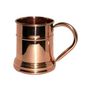 Tasse en cuivre pur personnalisable, objet décoratif de cuisine et de table, pour bière, bon marché et meilleur pour boissons - Product Image 1