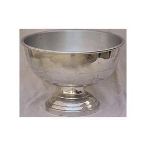 Refroidisseur de vin décoratif en métal Bol à champagne en métal en acier inoxydable Hôtel & Restaurant Table Bol refroidisseur de vin décoratif - Product Image 1