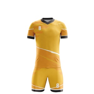 Conjunto de uniformes de fútbol para hombre, Kit de ropa deportiva de media manga con logotipo personalizado, sublimación, deportes, Unisex - Product Image 1
