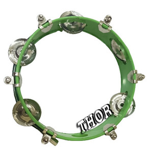 Tambourin à main pour l'église, tambour à main avec clochettes en métal de bouleau, instrument de percussion musical éducatif pour les fêtes - Product Image 4